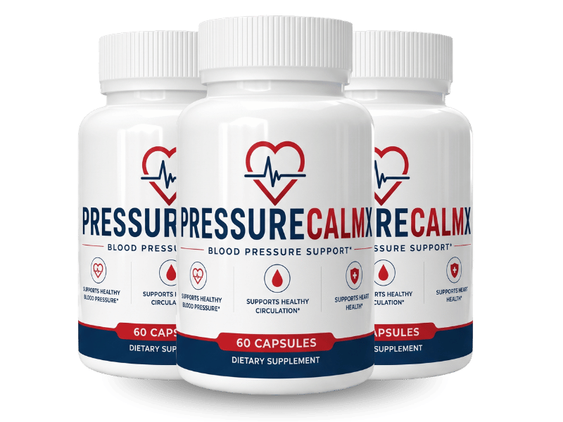 PressureCalmX 3-bottle package